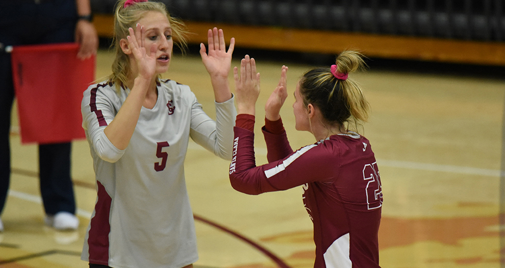 Allison Kantor (5) has double-digit kills in five straight matches.