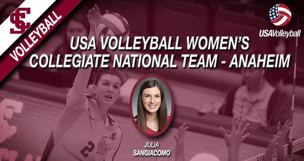 Volleyball’s Sangiacomo Selected to U.S. Women’s Collegiate National Team – Anaheim Roster