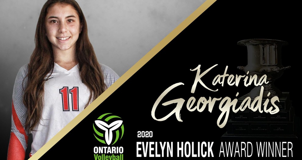 Volleyball Commit Kat Georgiadis Earns Prestigious Award