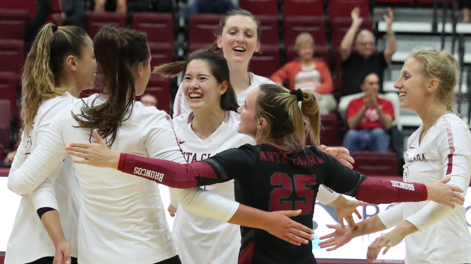 Volleyball Takes Final Three Sets, Downs Gonzaga on the Road
