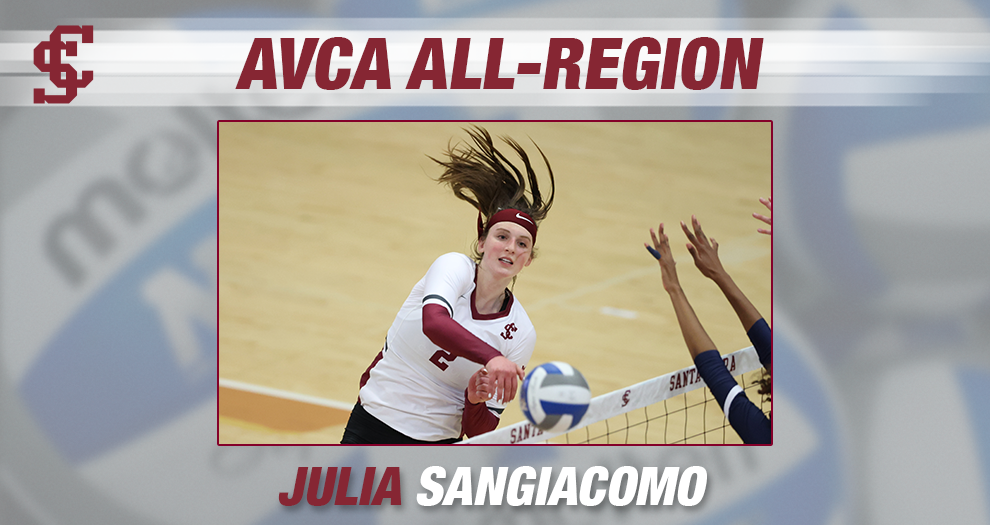 Volleyball’s Sangiacomo Named to AVCA All-Region Team