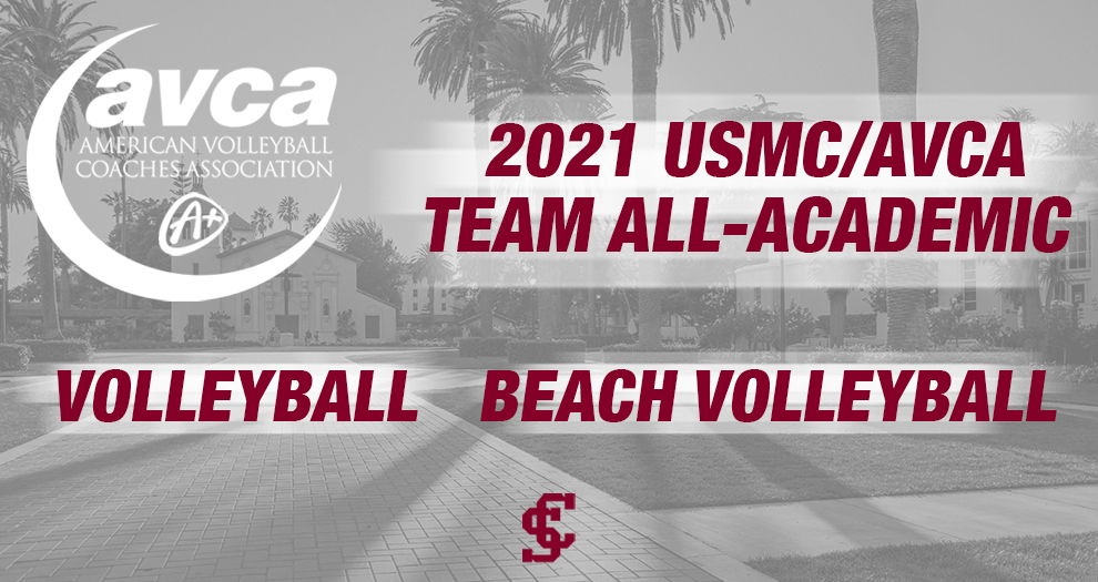 Volleyball, Beach Volleyball Earn AVCA All-Academic Awards