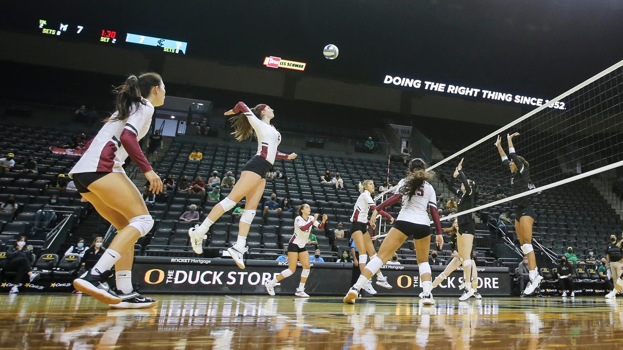 Volleyball Falls to Portland State to Cap Oregon Invitational