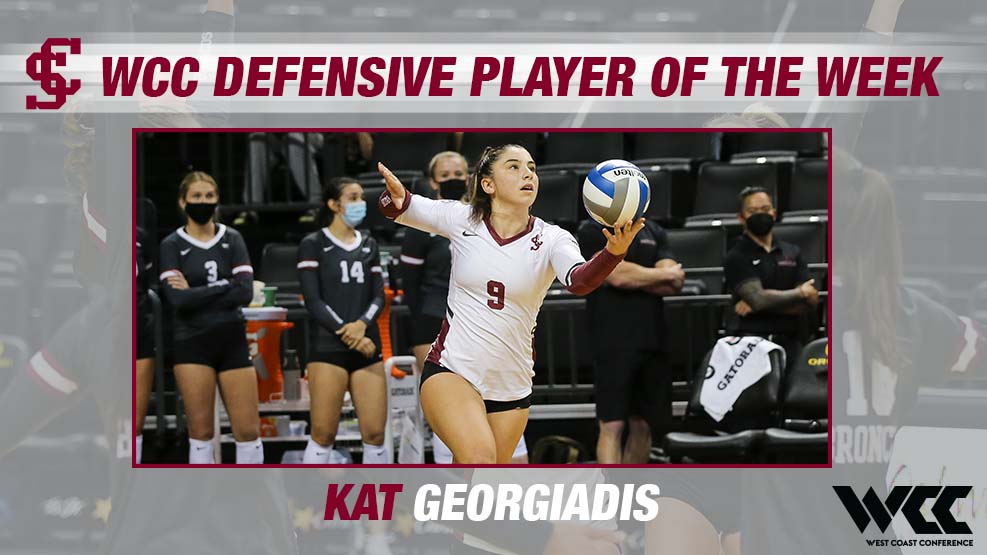Volleyball Sophomore Earns League Defensive Player of the Week