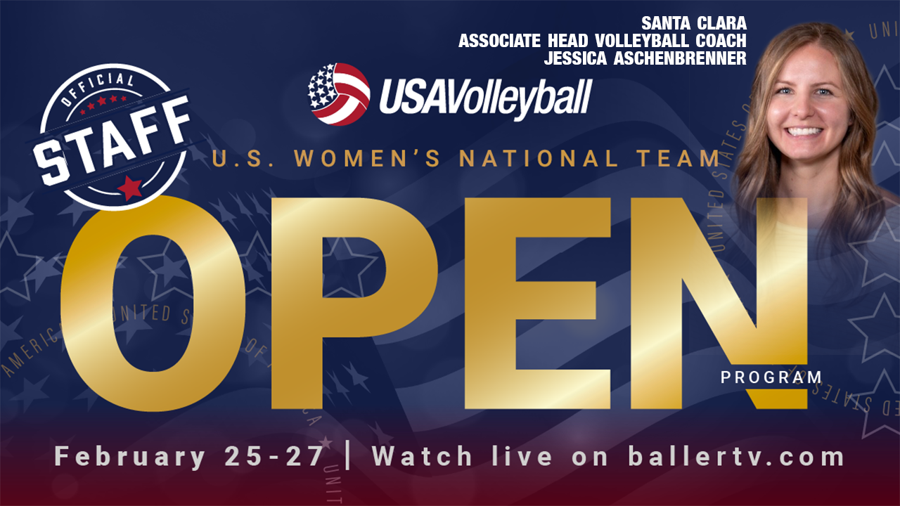 Volleyball Coach to Assist at the 2022 Women’s National Team Open Program