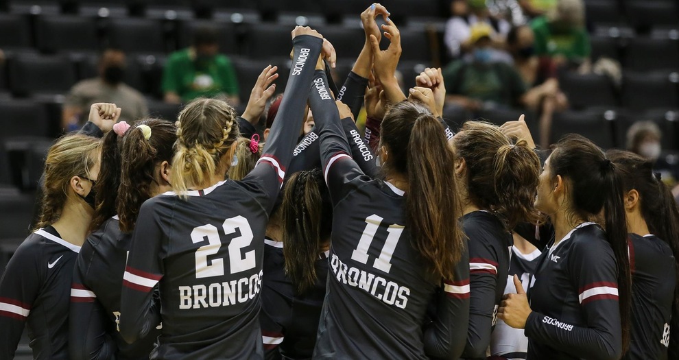 Volleyball Falls to Red-Hot Boise State in Tournament Opener