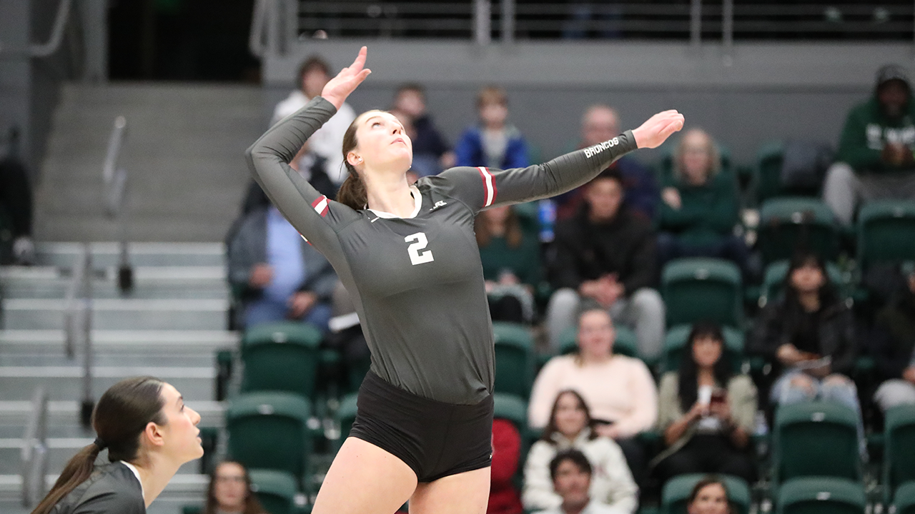 Women's Volleyball Surges Past Portland State in First Round of NIVC