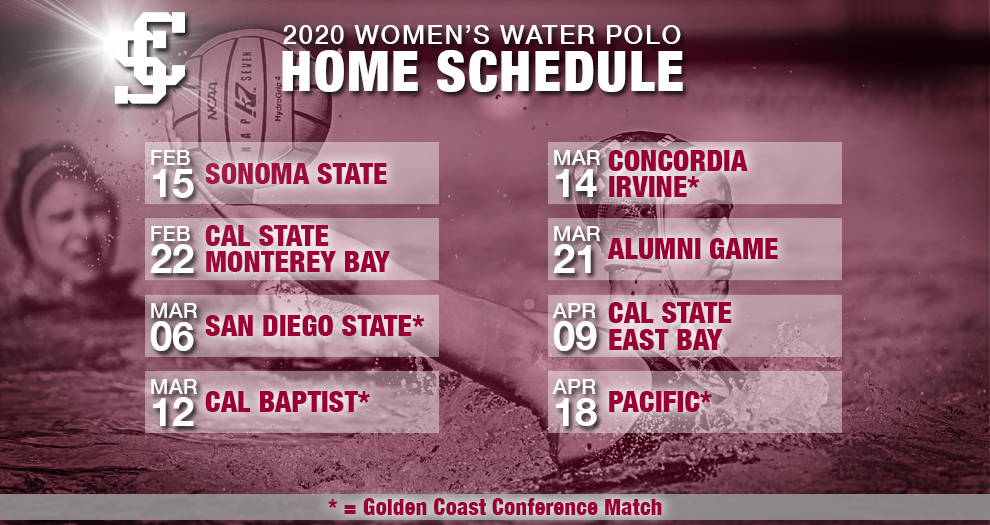 Women’s Water Polo 2020 Schedule Announced