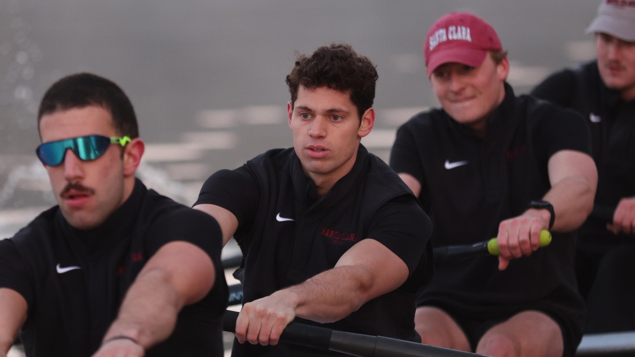 Men's Rowing Finishes Races at Newport Challenge Cup
