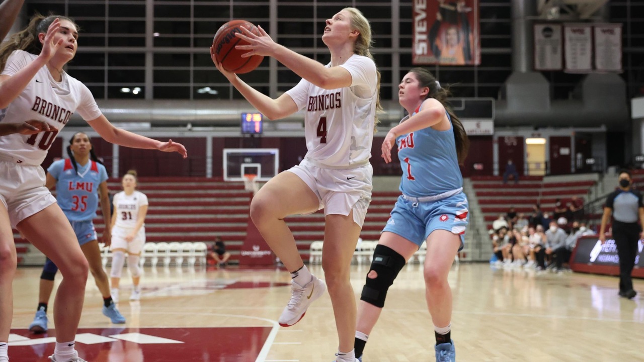 Women's Basketball Tangles With Saint Mary's on the Road