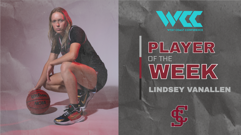 Lindsey VanAllen Named WCC Player of the Week