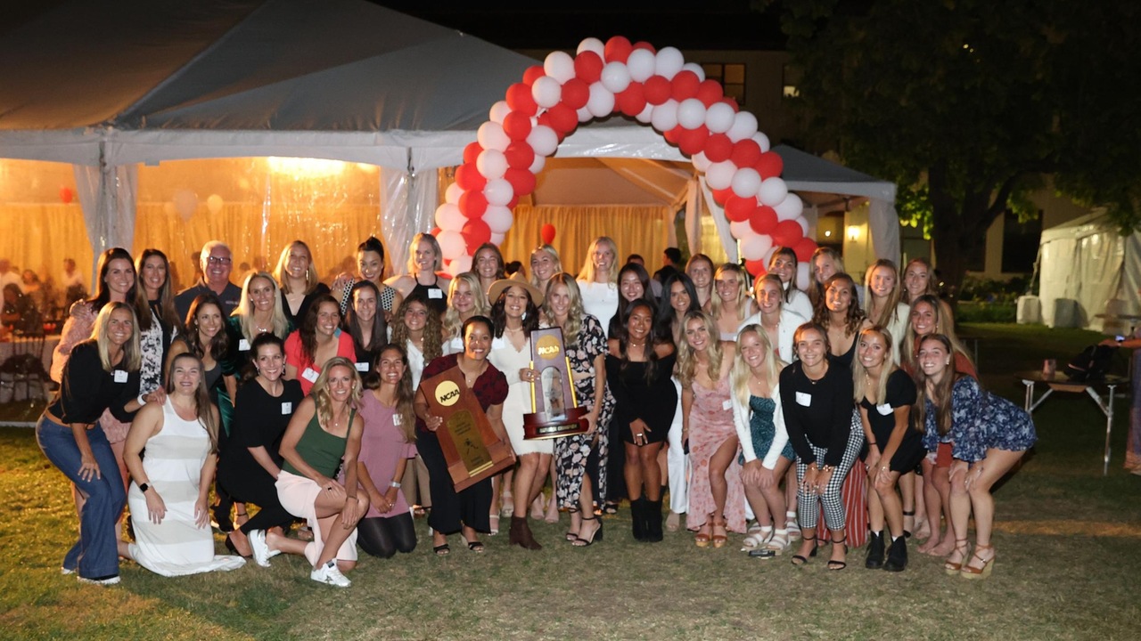 Women's Soccer Celebrates National Championship Teams at Banquet