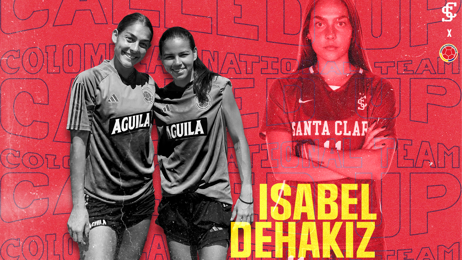 Isabel Dehakiz Called to Colombian National Team for Training Camp