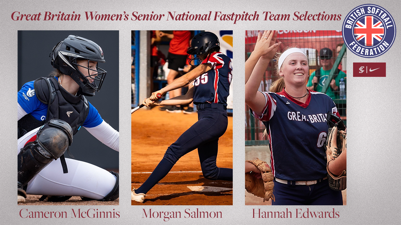 Three Broncos Selected to Great Britain’s Softball World Cup Roster