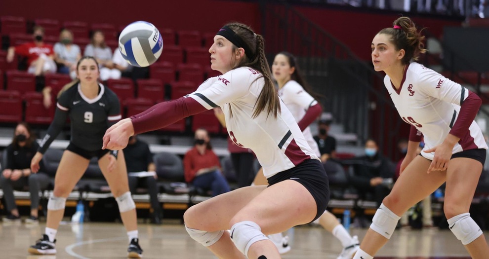 Volleyball Wins Third Straight, Downs LMU on the Road