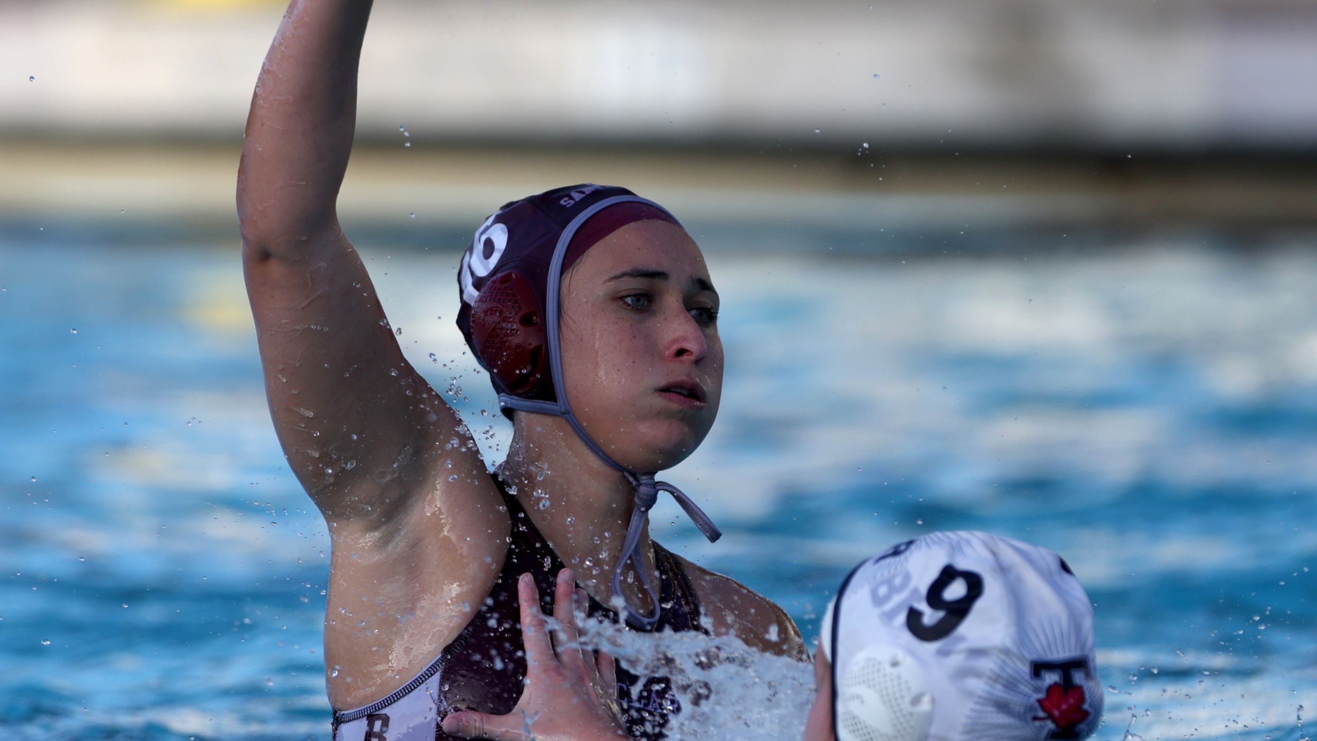 Fredrickson's Late Heroics Carry Women's Water Polo to "Golden" Victory over Pioneers